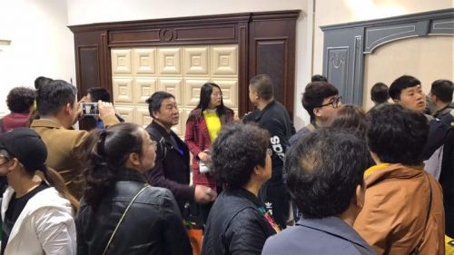 德菲諾實(shí)木背景墻亮相第十六屆中國國際門業(yè)展覽會(圖1) 1